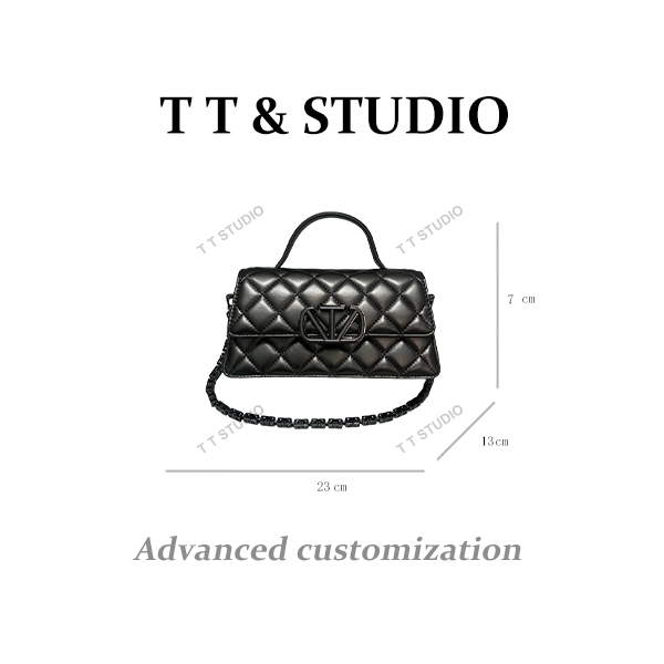 【TT Studio】ZT-95001-枪色 RAIN.CUN简约腋下斜跨轻奢女包