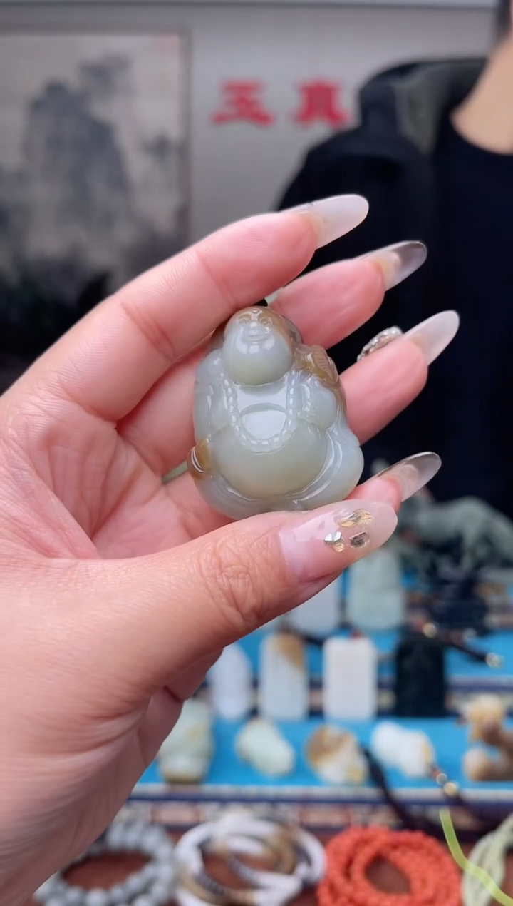 【闪购商品】和田玉挂件未镶嵌1