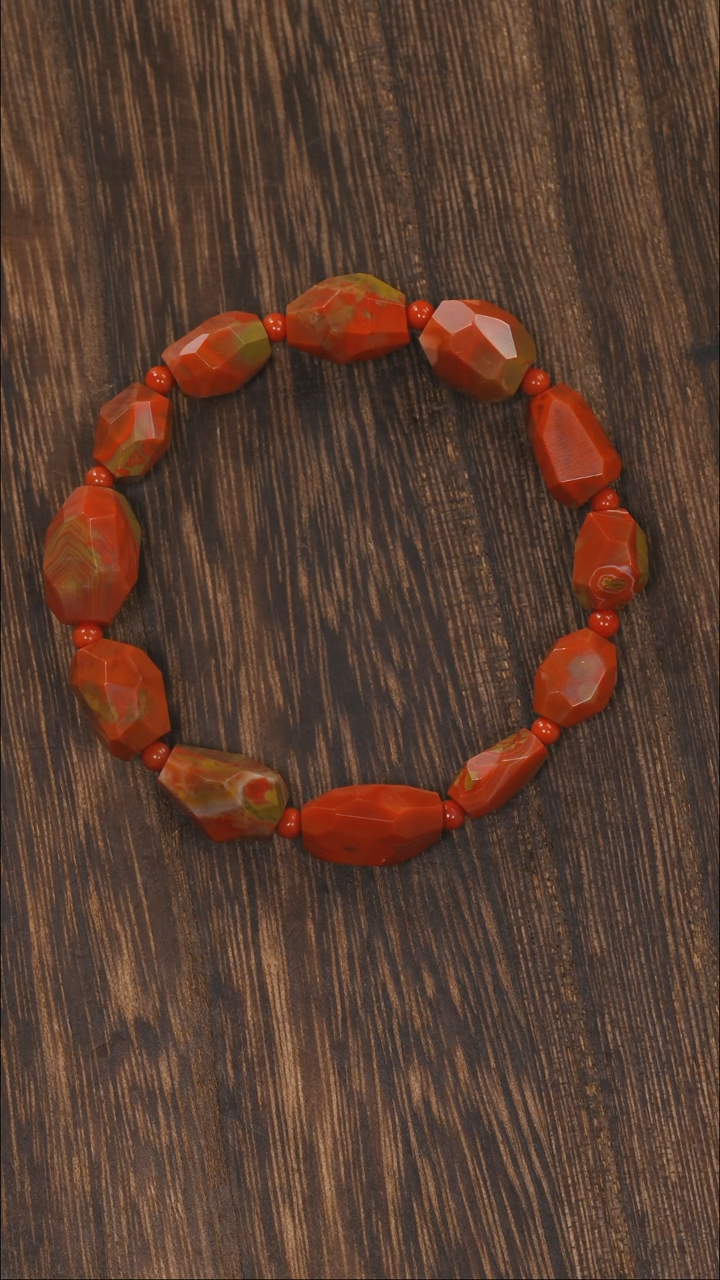 【闪购商品】南红玛瑙手链未镶嵌1