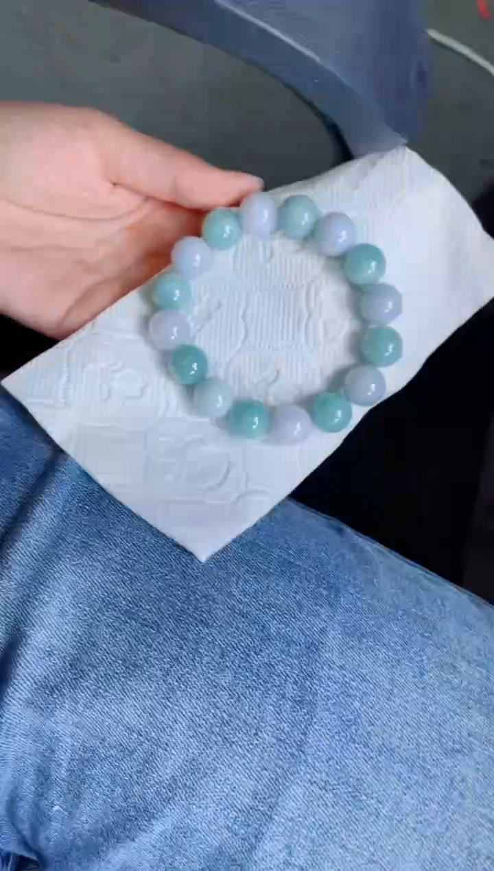 定制翡翠未镶嵌珠串