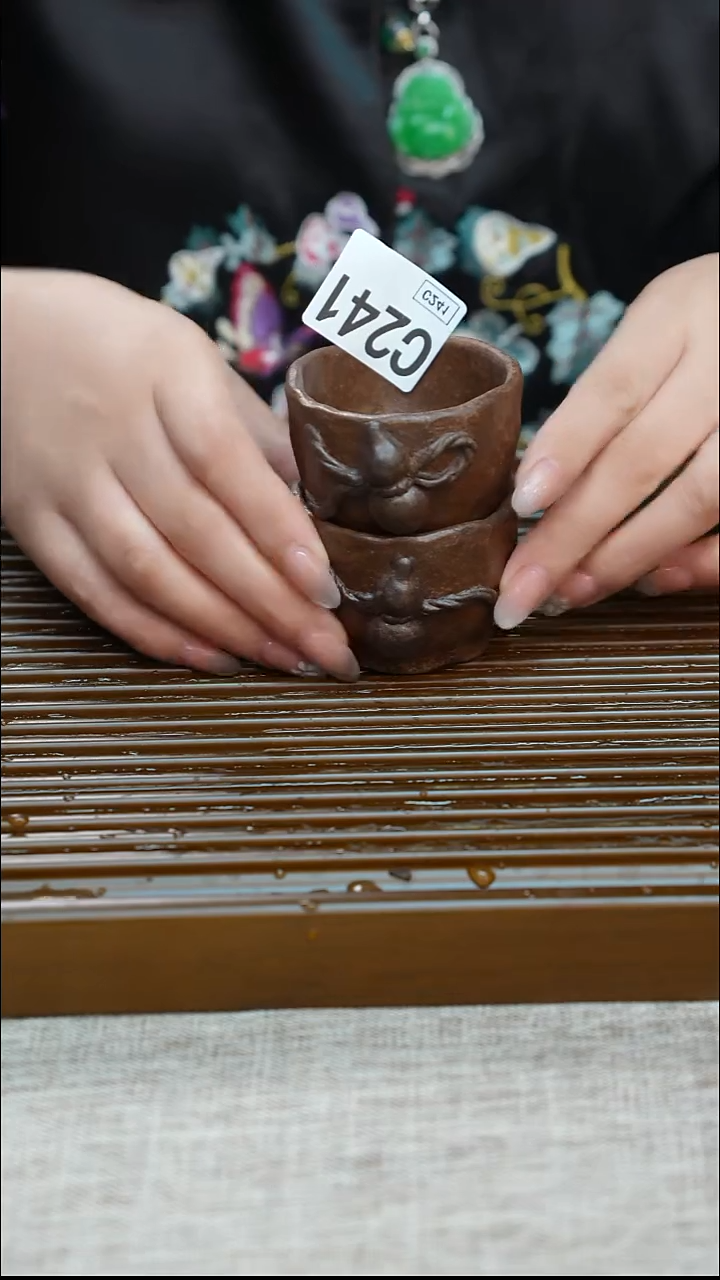 手工粗陶茶具每只不一样