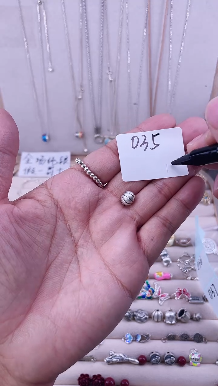 无足银曦纯银配件035