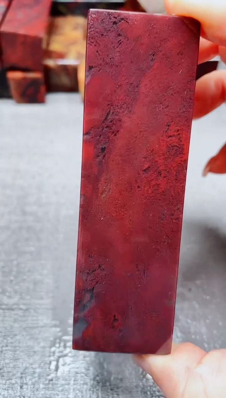 玉桂林鸡血玉素章--18