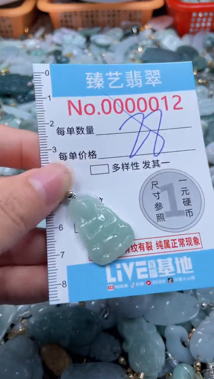 颈饰未镶嵌翡翠012