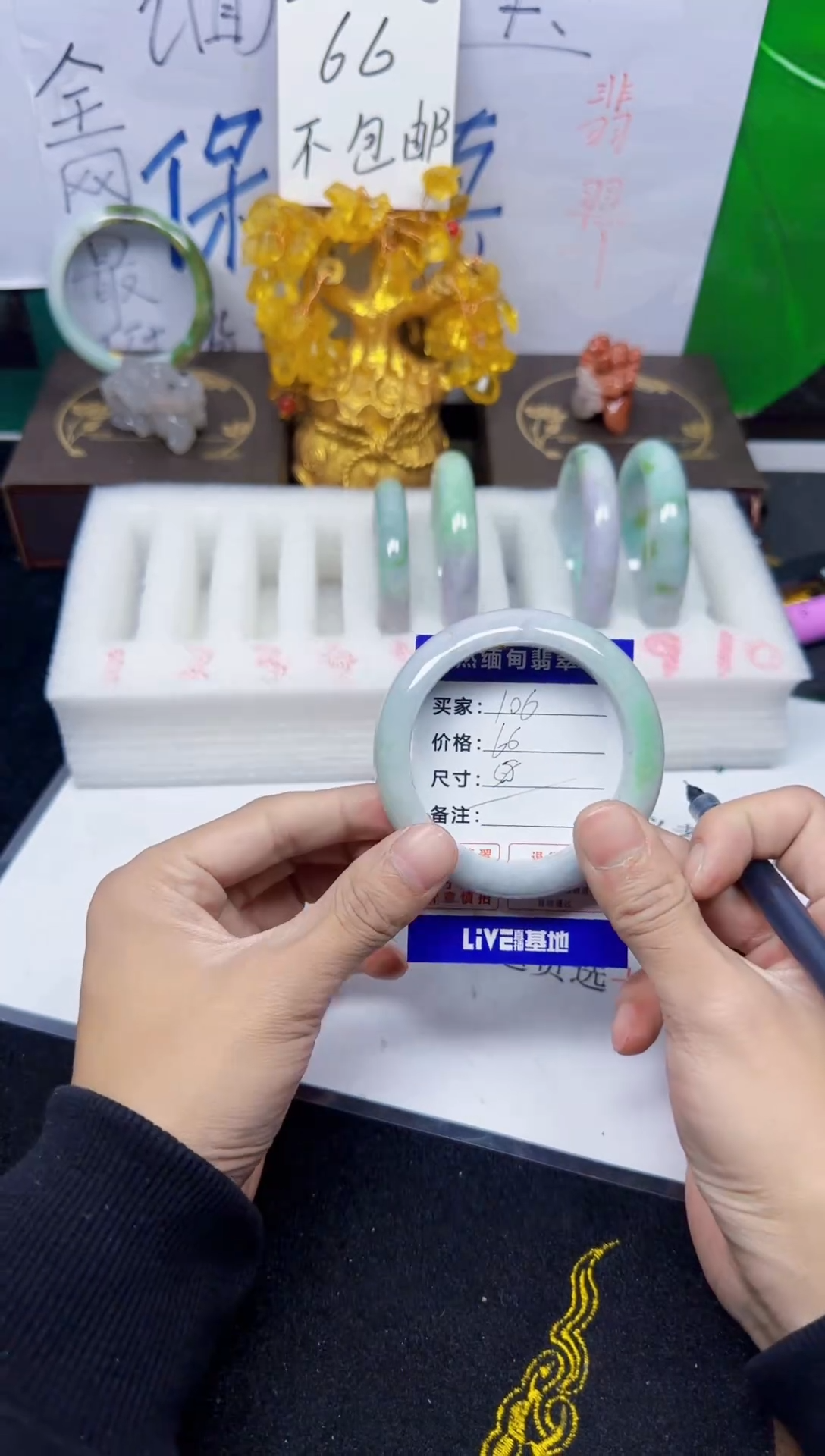 未镶嵌手镯翡翠106