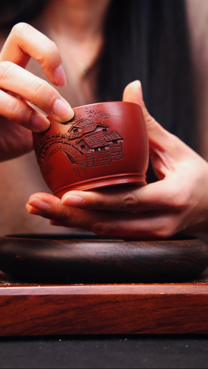 茶杯紫砂原矿紫砂主人杯