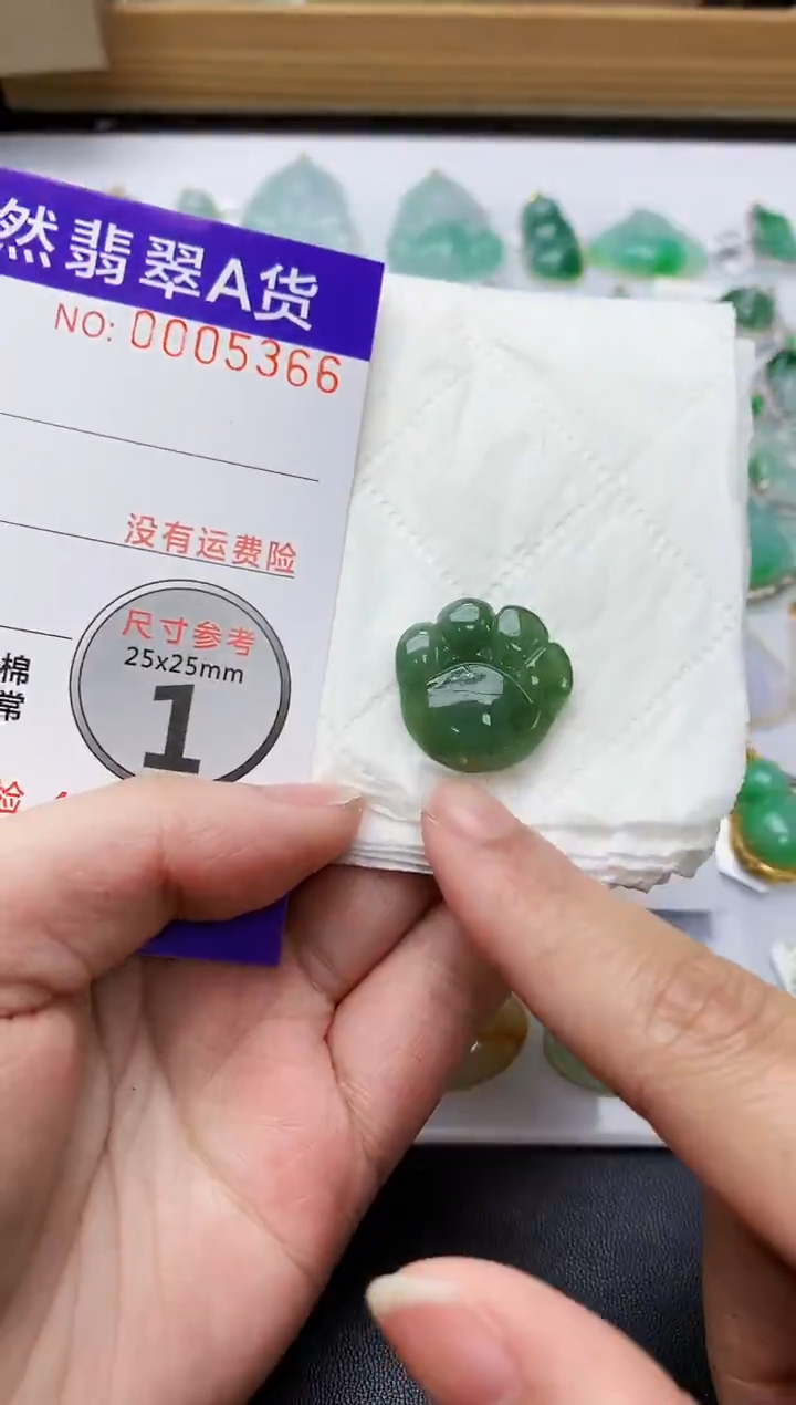 颈饰未镶嵌翡翠天然A货