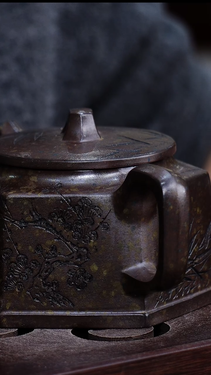茶壶紫砂宜兴柴烧紫砂壶