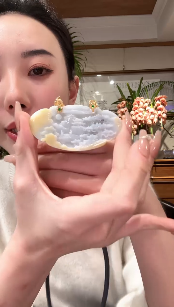 【闪购商品】翡翠颈饰未镶嵌国风