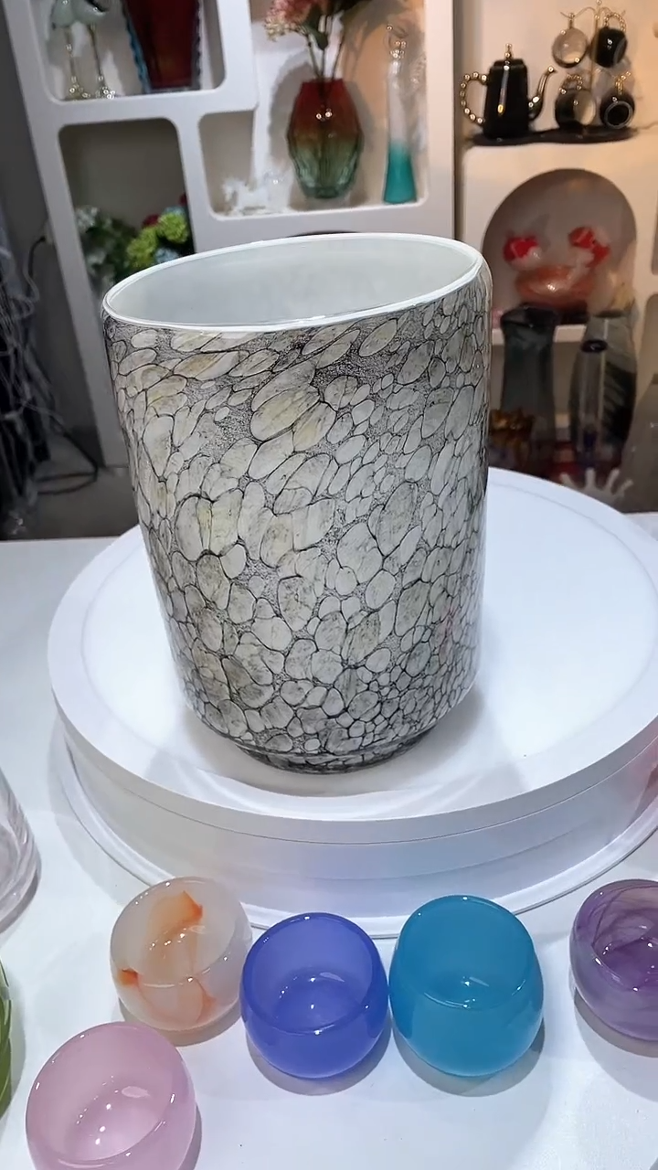 【闪购商品】琉璃琉璃直筒花瓶