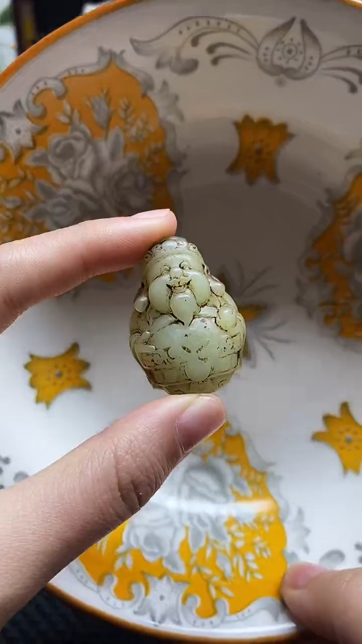 【闪购商品】瓷片瓷片 瓷器 摆件1个