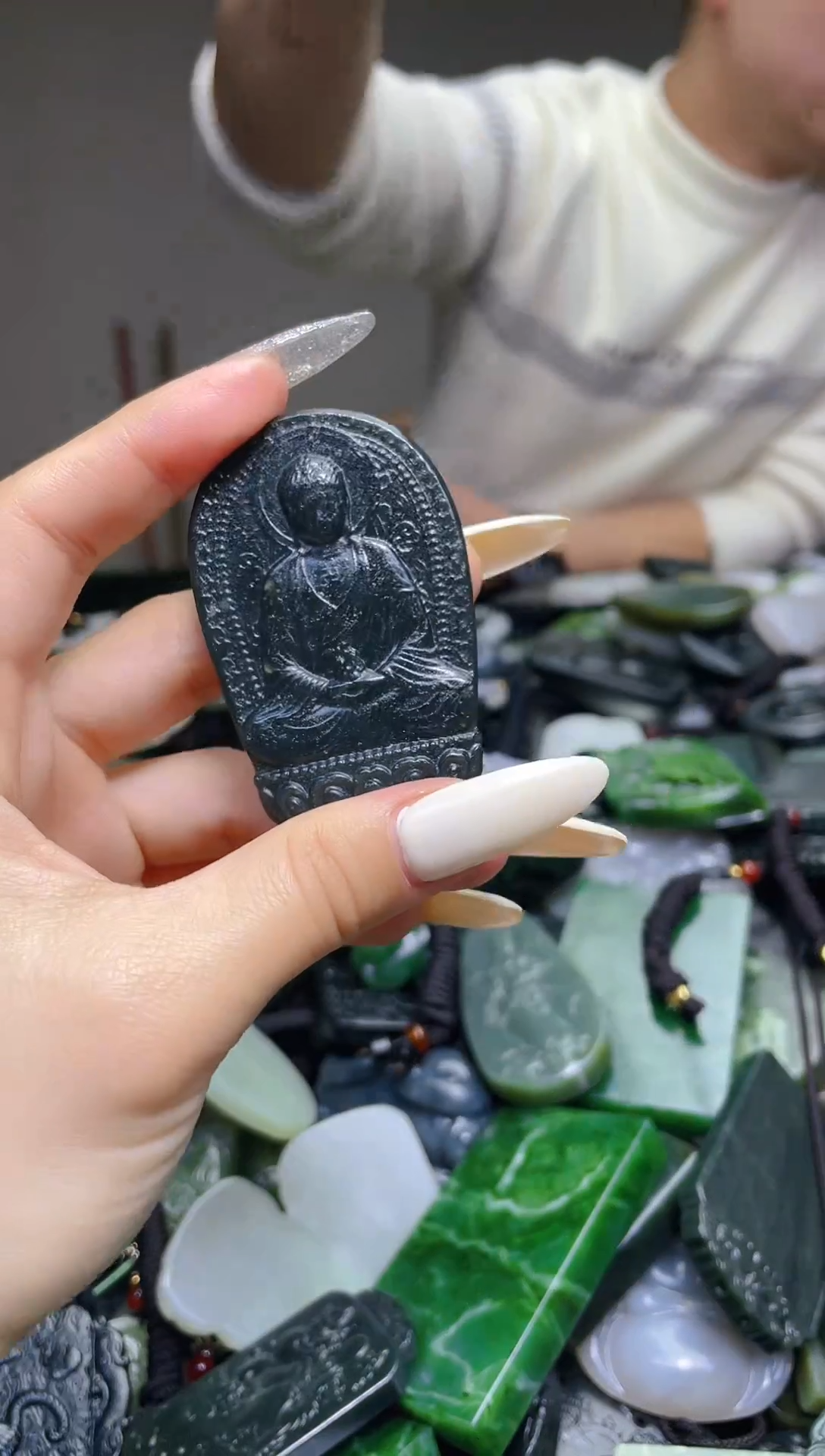 颈饰未镶嵌和田玉408