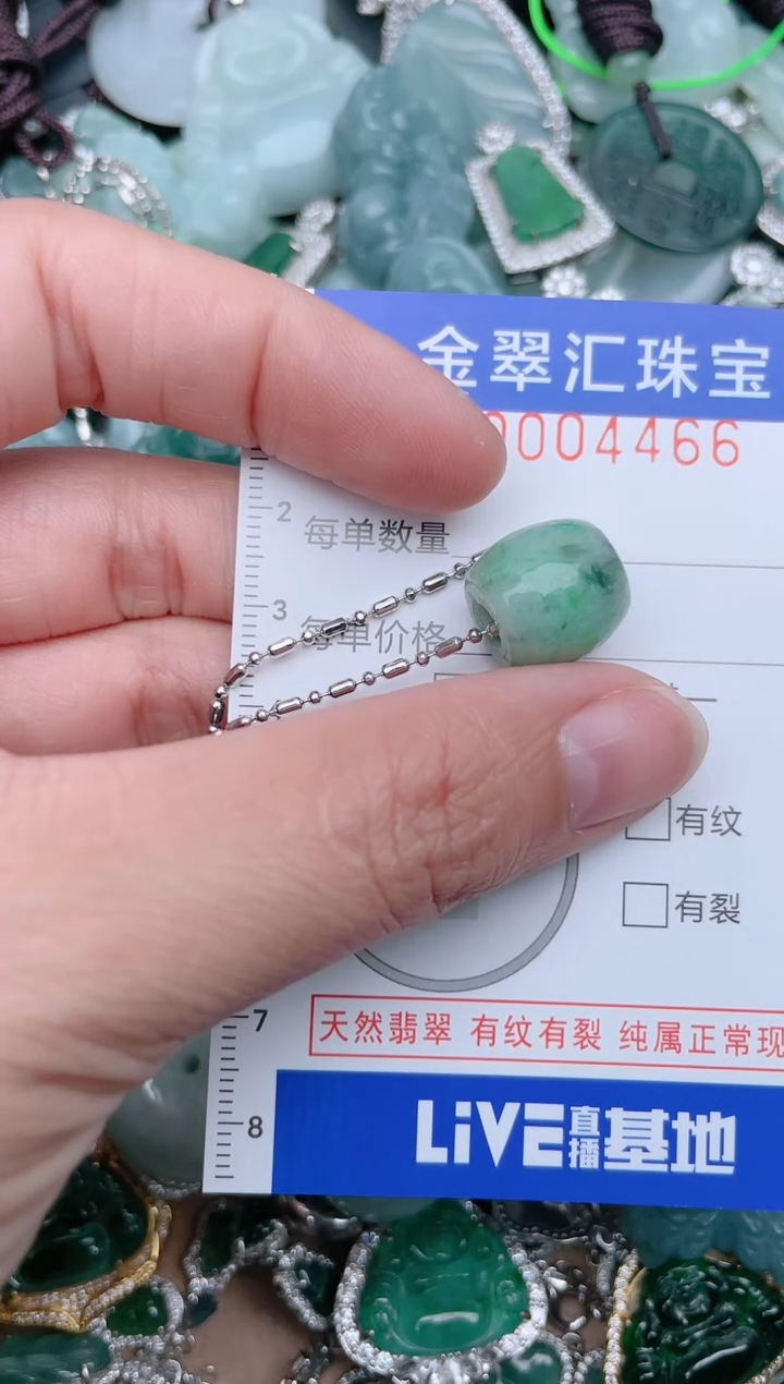 【闪购商品】翡翠颈饰未镶嵌4466.....1