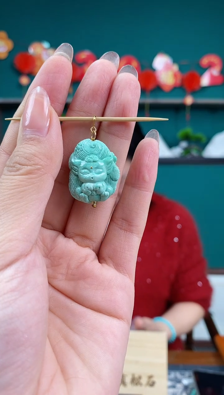 【闪购商品】绿松石珠宝奇石未镶嵌1