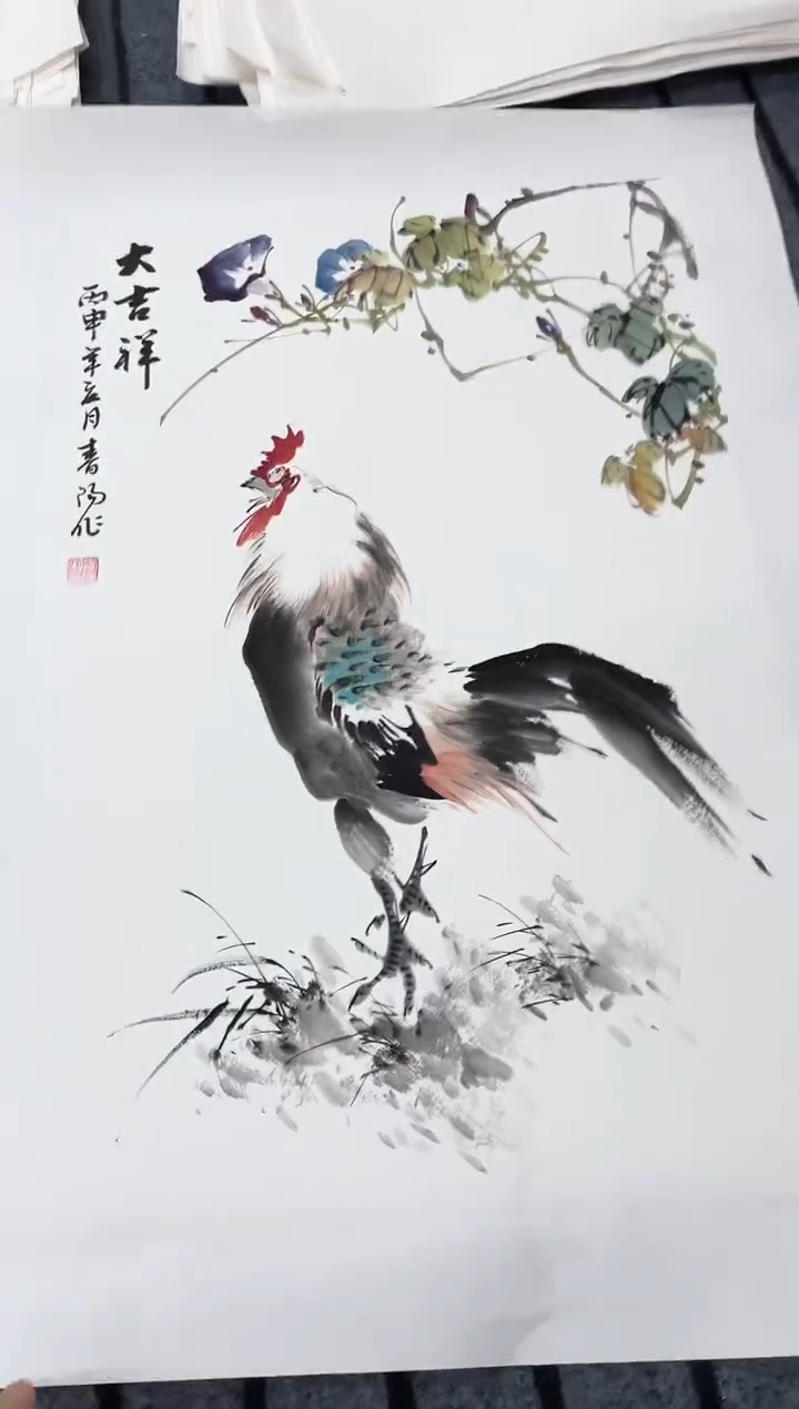 精品国画花鸟作品