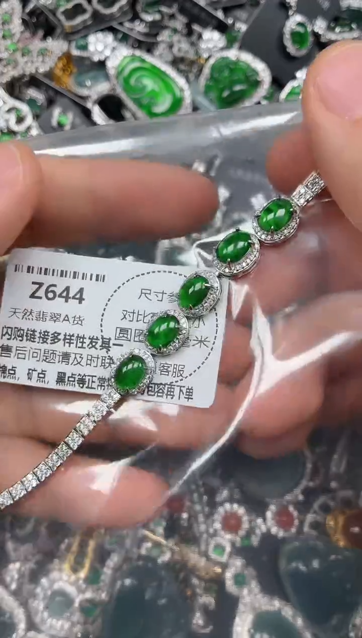 颈饰未镶嵌翡翠Z644手链