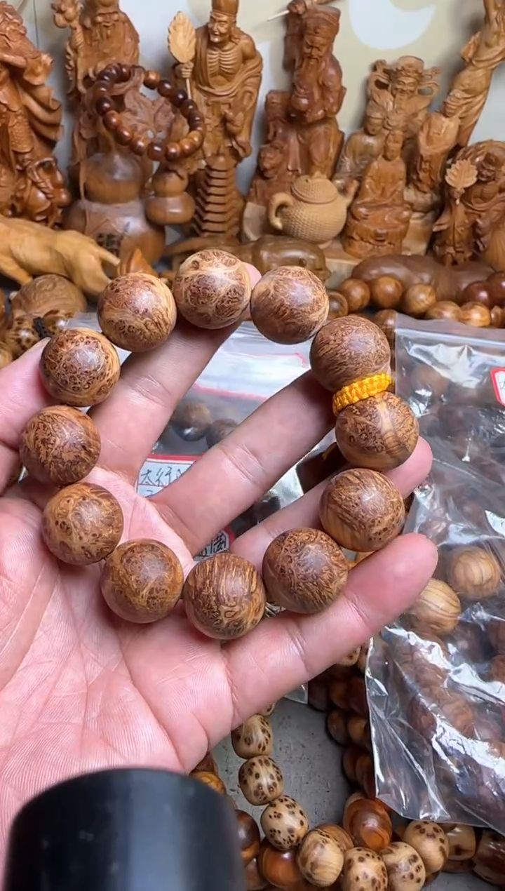【闪购商品】柏木手串/手链太行崖柏2.0爆满陈化变异雪花瘤
