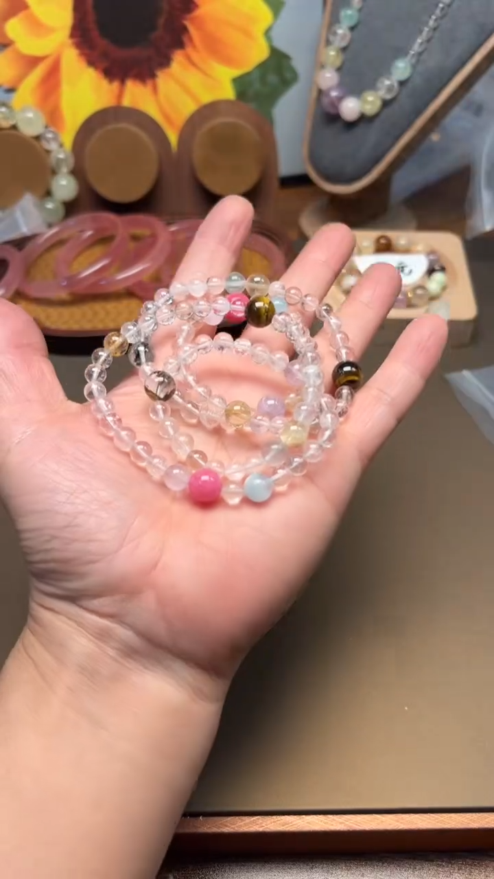 未镶嵌手链水晶1