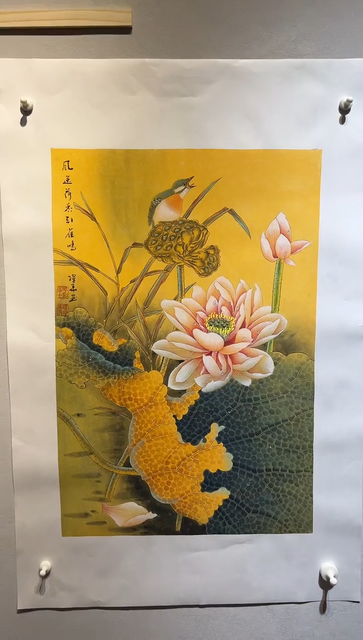 国画国画HN-1101570-张跃华央创美术馆精品定制备案作品