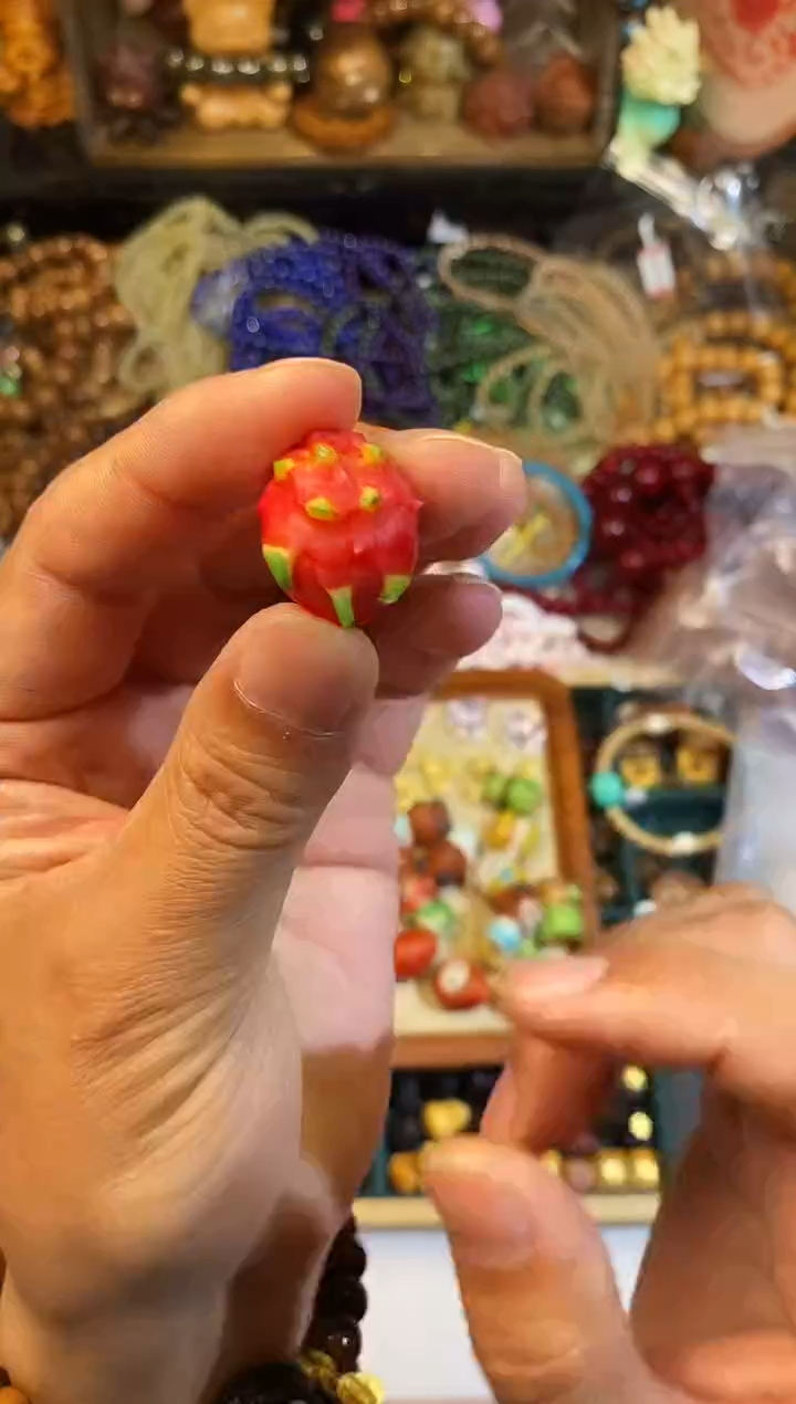 非洲檀香手串/手链象牙果根付发1