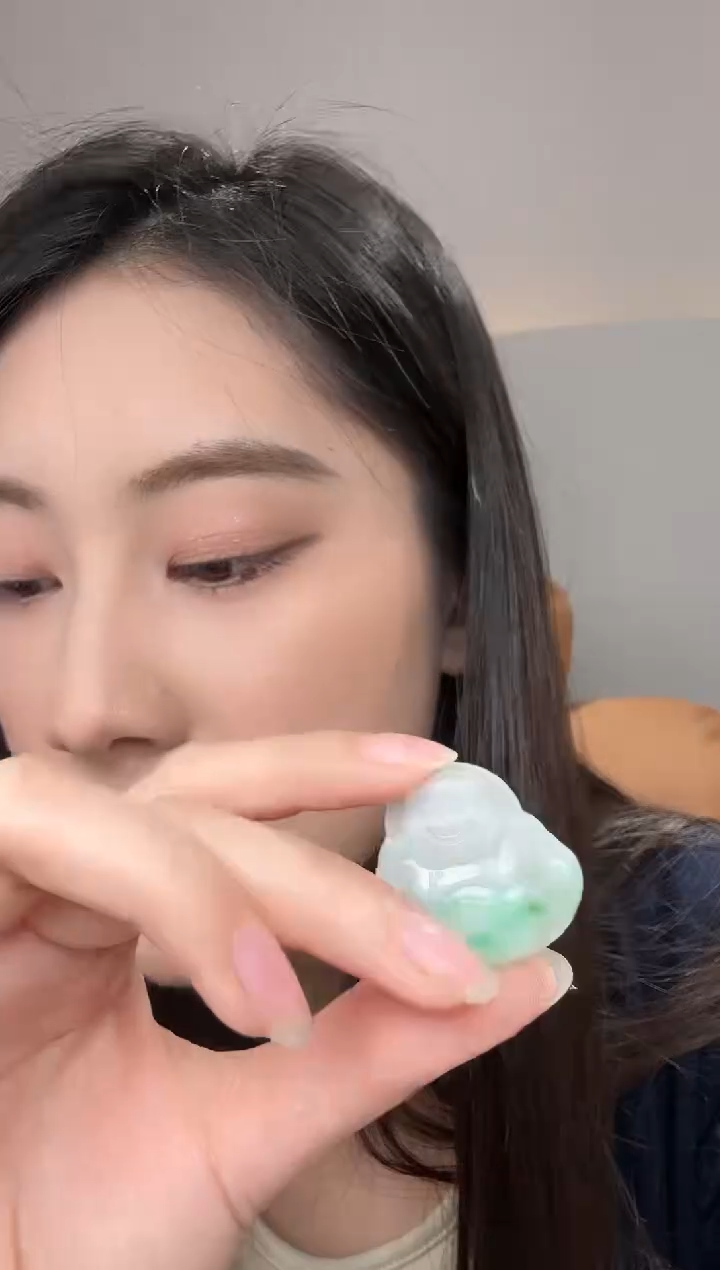 【闪购商品】翡翠吊坠(不含链)未镶嵌【海莎一口翠】翡翠挂件1