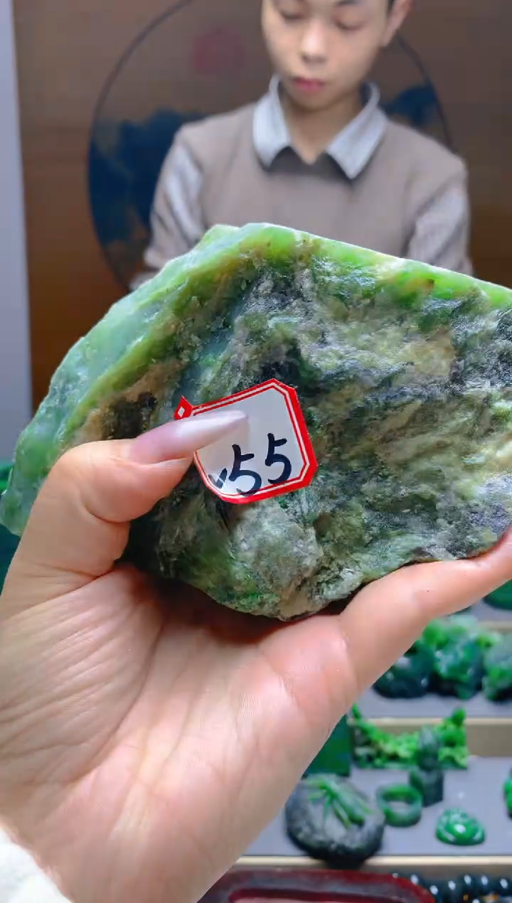 【闪购商品】和田玉（碧玉）珠宝半成品未镶嵌1