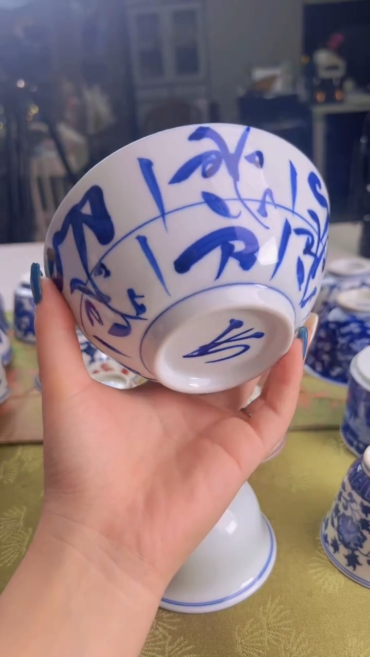 瓷片景德镇毛仔柴窑杯