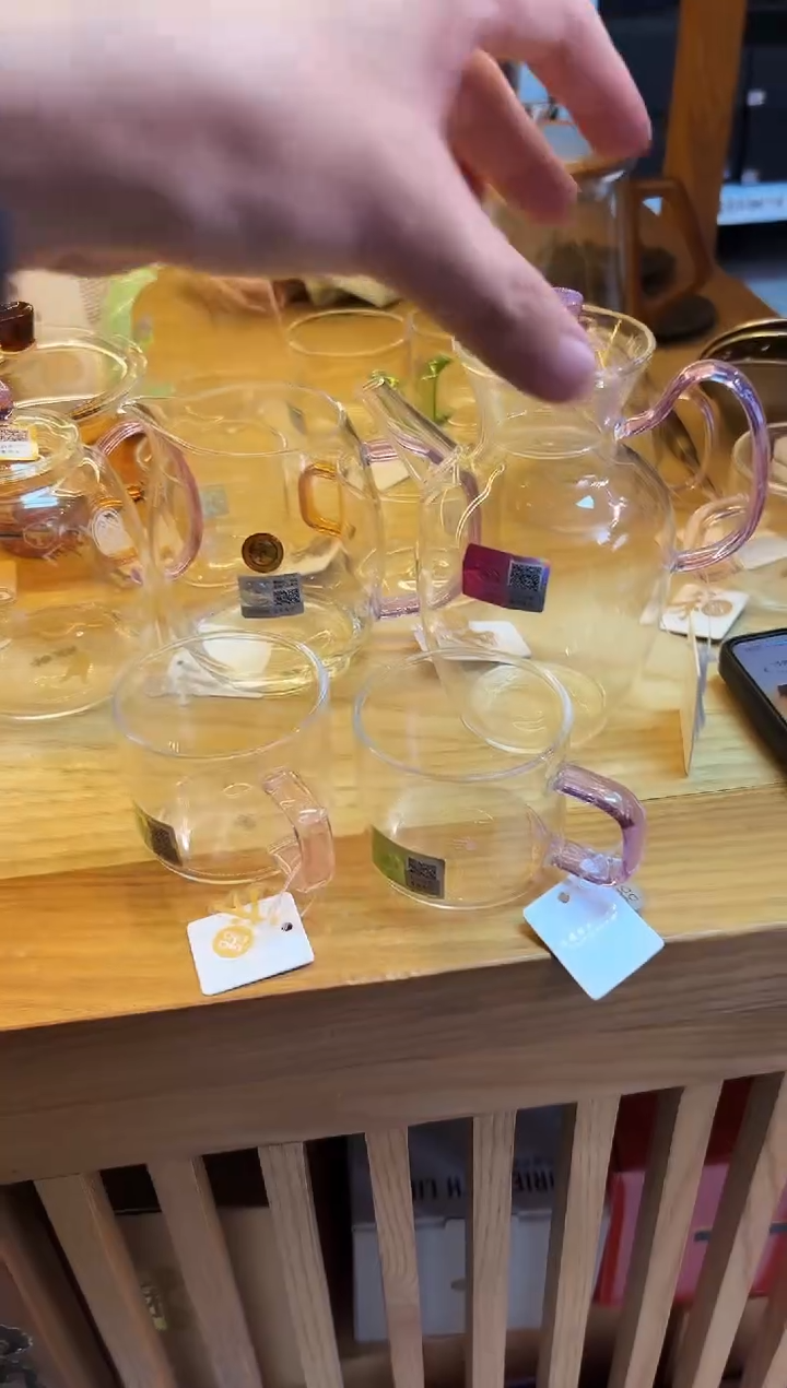 禾器/悦心壶/浅紫+清禾杯浅紫/一对