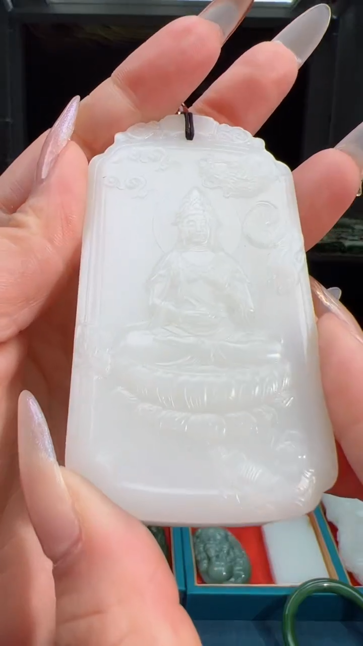 【闪购商品】和田玉吊坠未镶嵌1