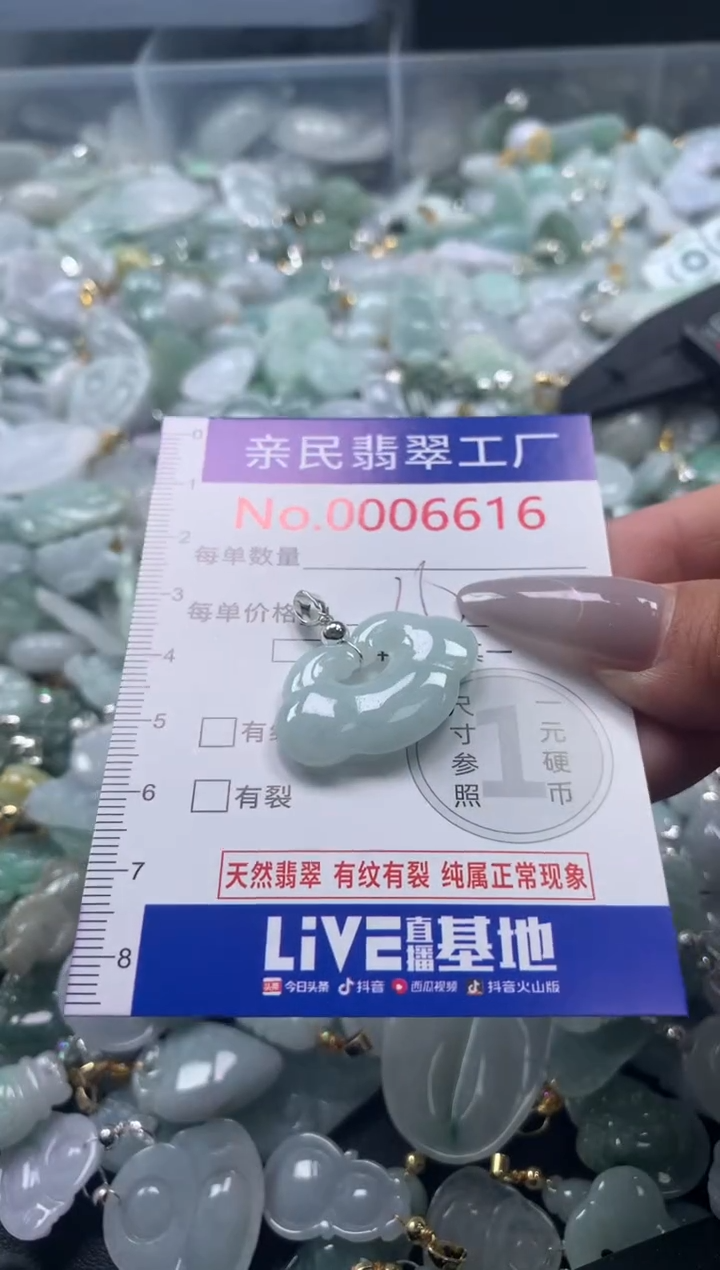 颈饰未镶嵌翡翠66161