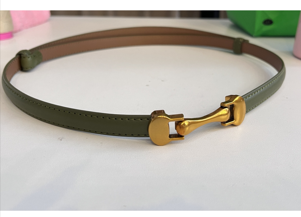 蒋肉肉【复古腰带】复古百搭休闲简约腰带01471