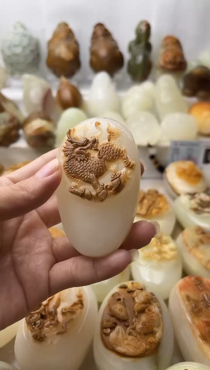 石材方解石棉纹正常不退换麒麟