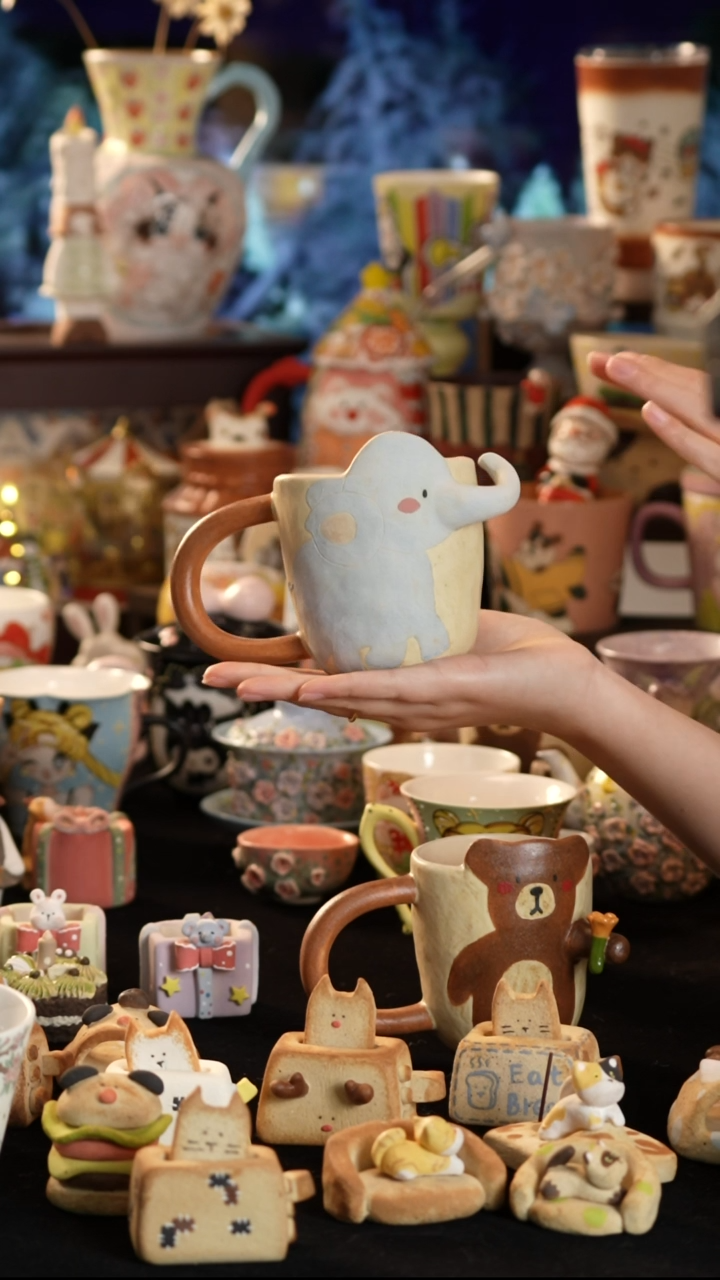 其他陶景德镇釉下彩手绘设计师款陶瓷