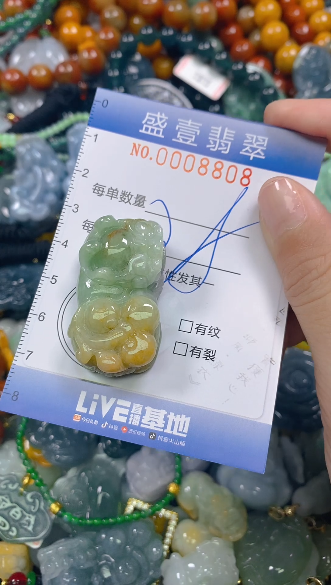 颈饰未镶嵌翡翠闪购0008808