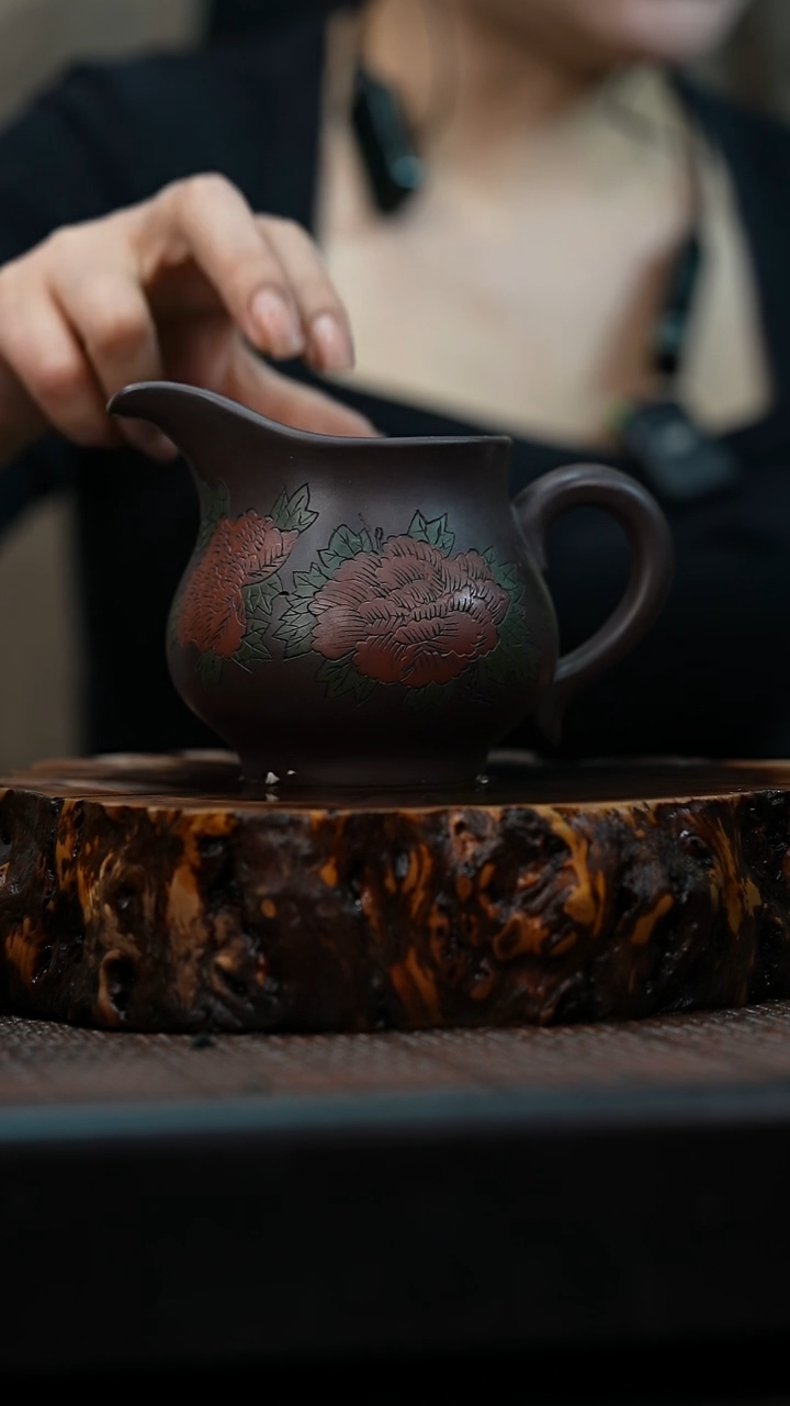 宜兴岁颐传砂原矿全手公道杯