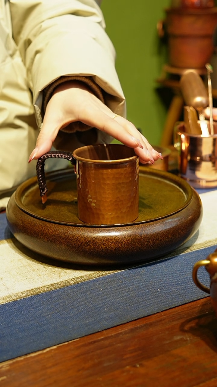 【闪购商品】纯紫铜小号咖啡杯