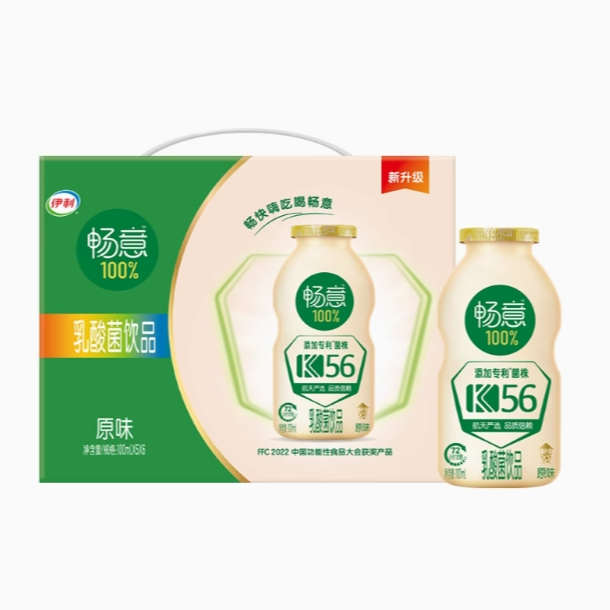 【6】月畅意乳酸菌原味100ML*30儿童成人周末饭后娱乐必备