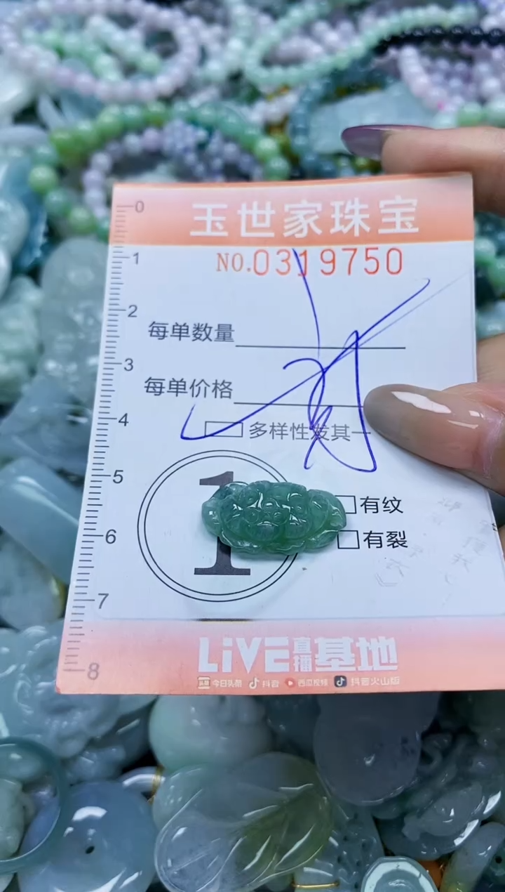 翡翠未镶嵌颈饰闪购0319750多样性发其一