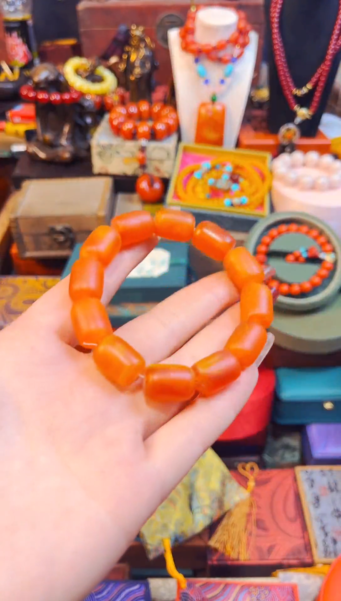 【闪购商品】蜜蜡颈饰未镶嵌兰妹精选精品专属链接169