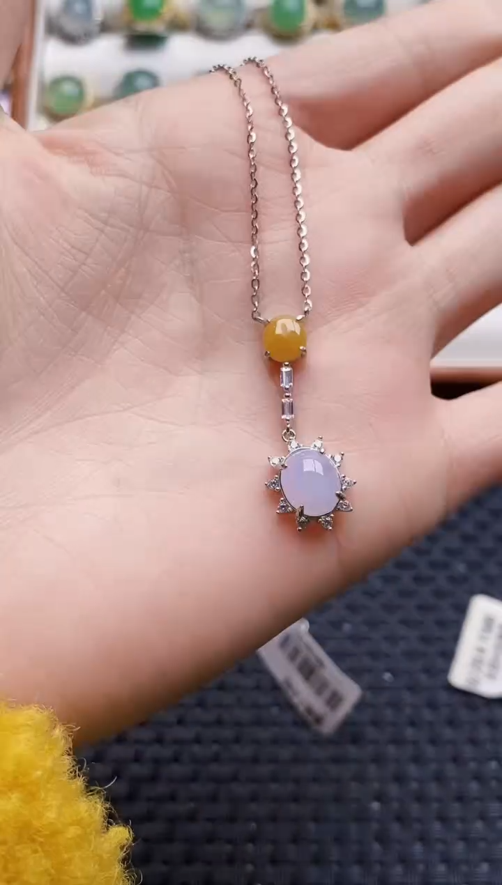 银S925镶嵌戒指翡翠0328