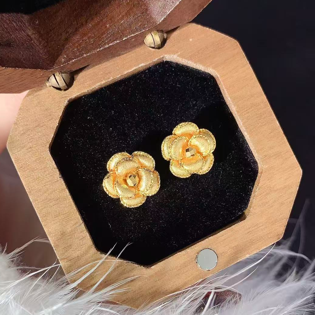 【伟新源】足金999 5G工艺 玫瑰直针4.22克