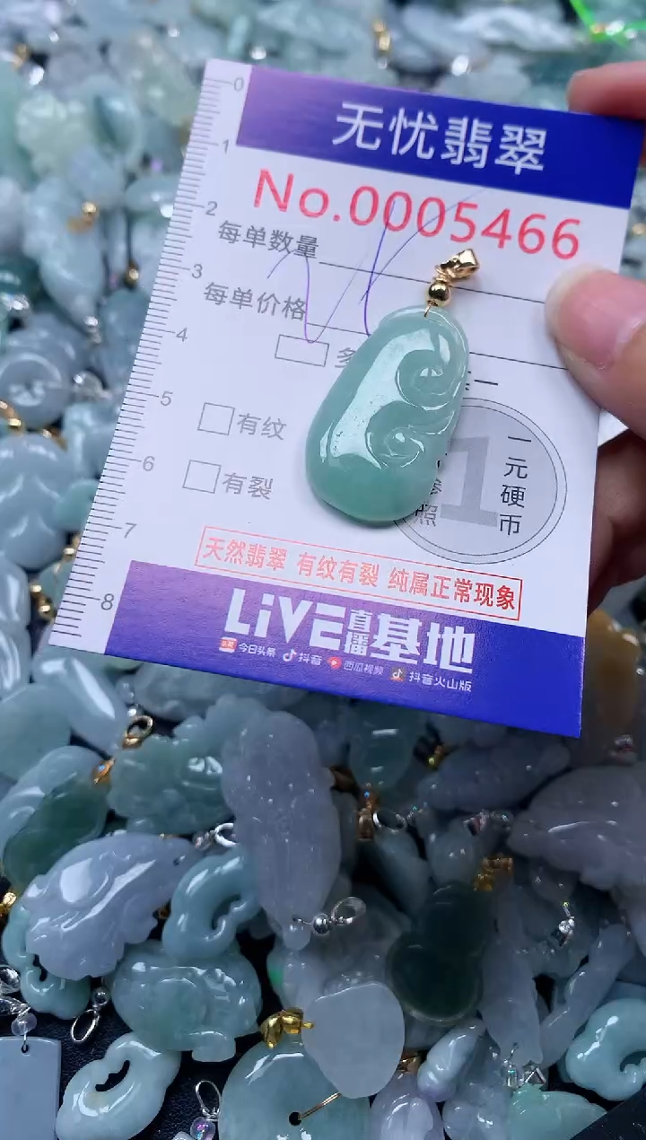 颈饰未镶嵌翡翠5466