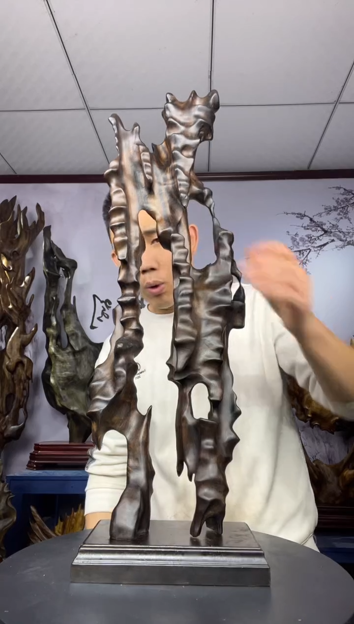 金丝楠木雕款用****9金丝楠木工艺品摆件