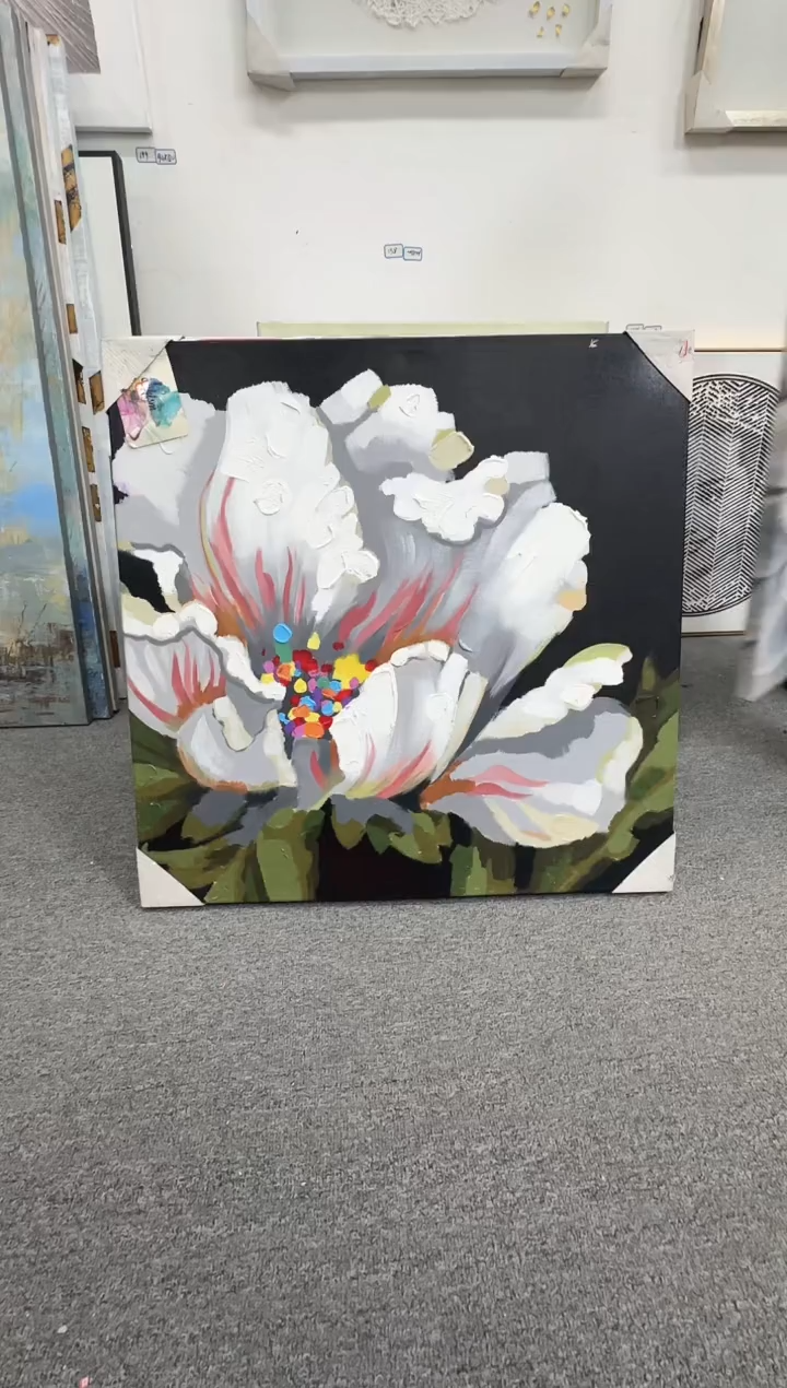 横款168 美术馆 装饰画75*75