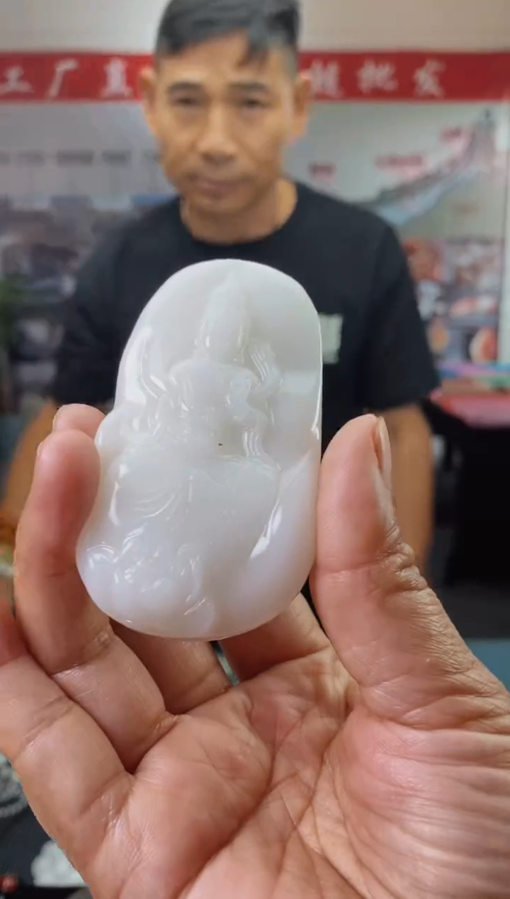 天然玉石未镶嵌颈饰018