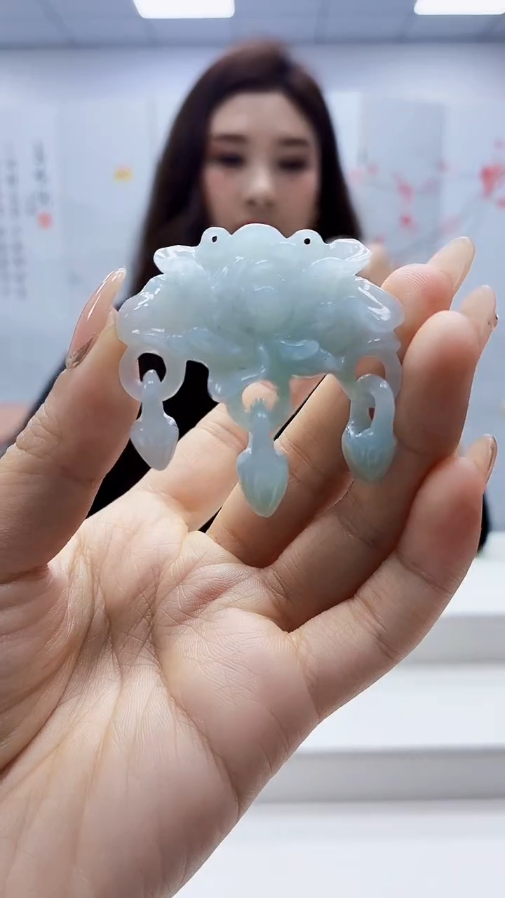 未镶嵌定制翡翠4829ty-毛货挂件10