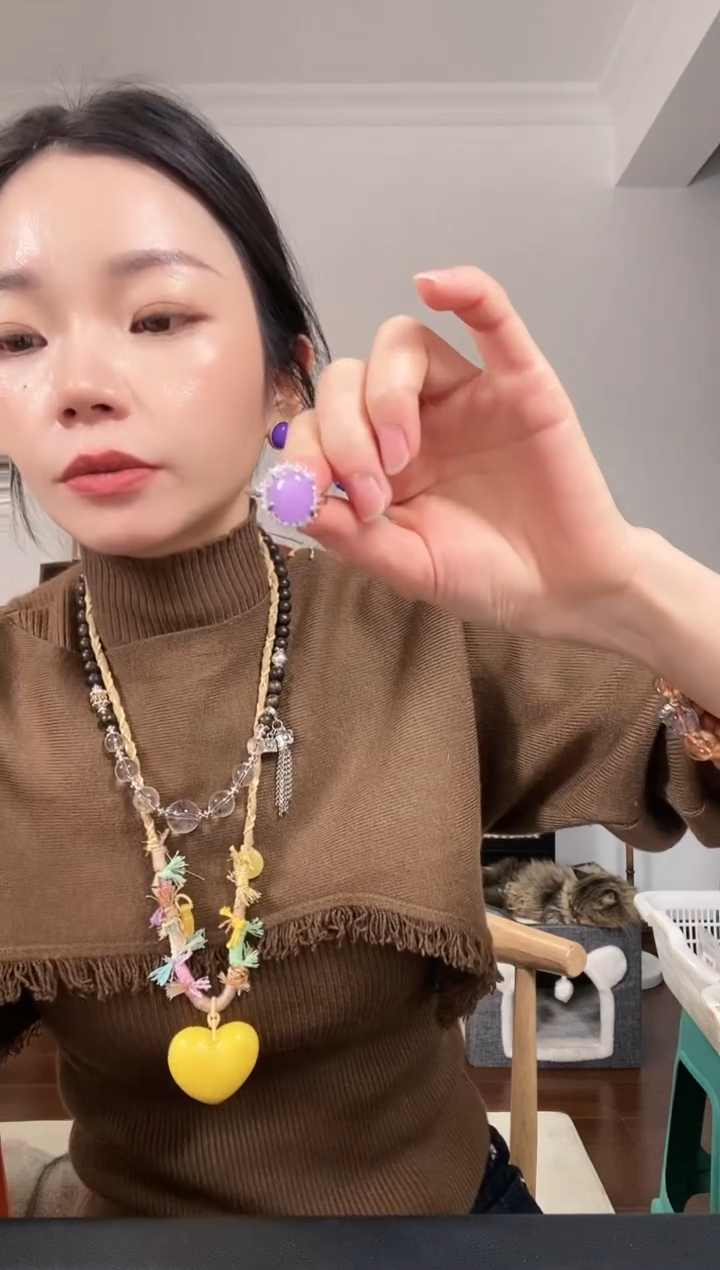 【闪购商品】琥珀颈饰未镶嵌Q45QQQQQ