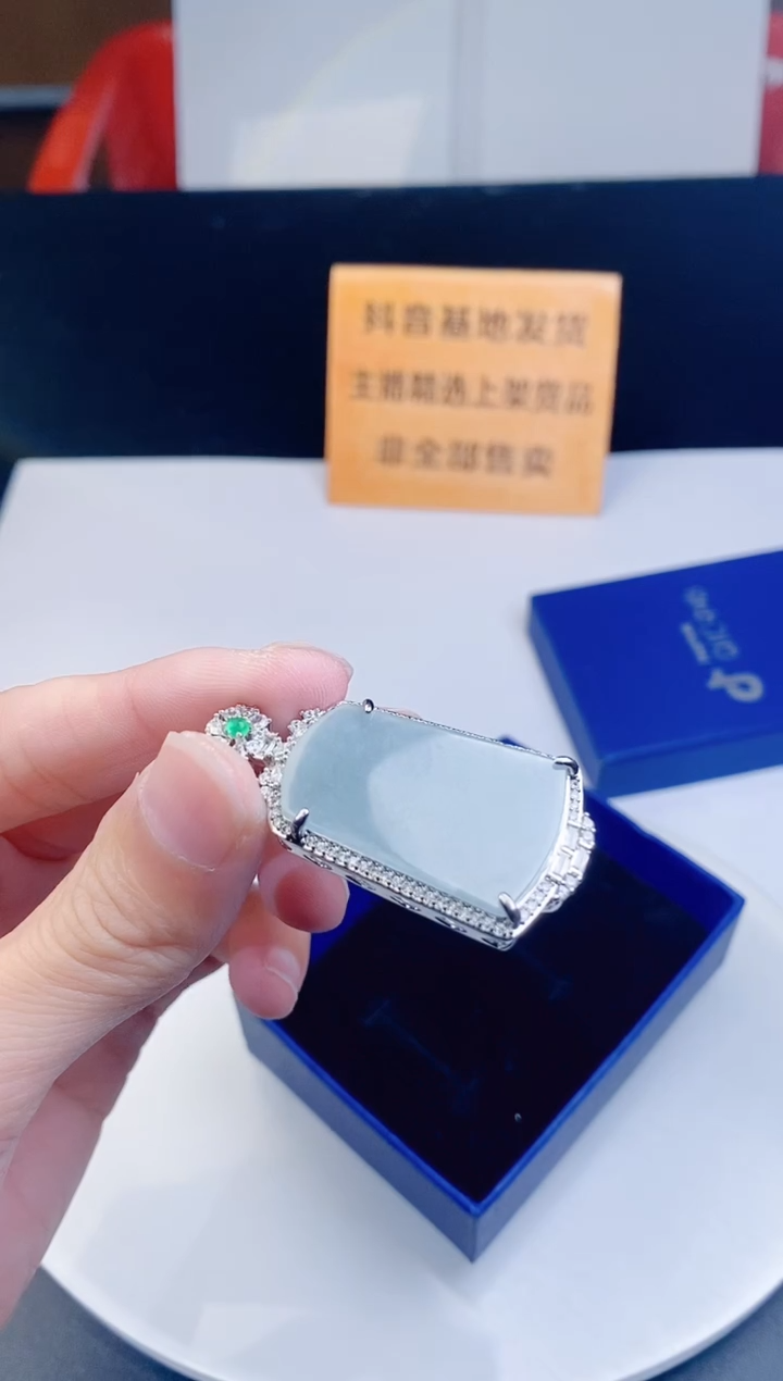 颈饰未镶嵌翡翠·