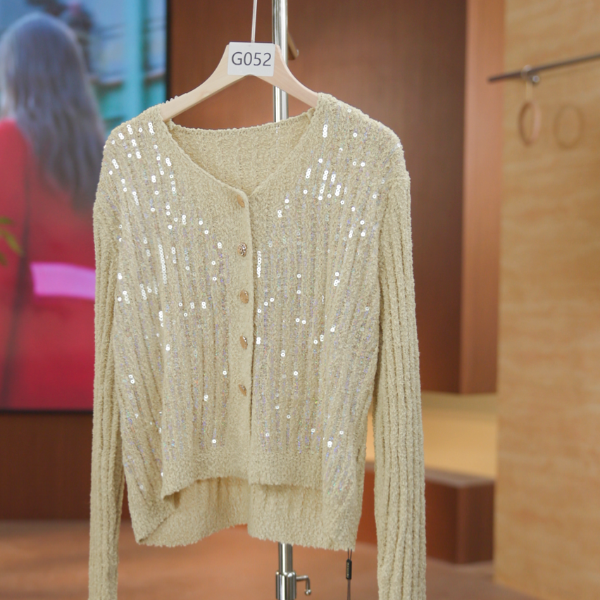 G052秋冬针织毛衣百搭气质时尚女装1.3