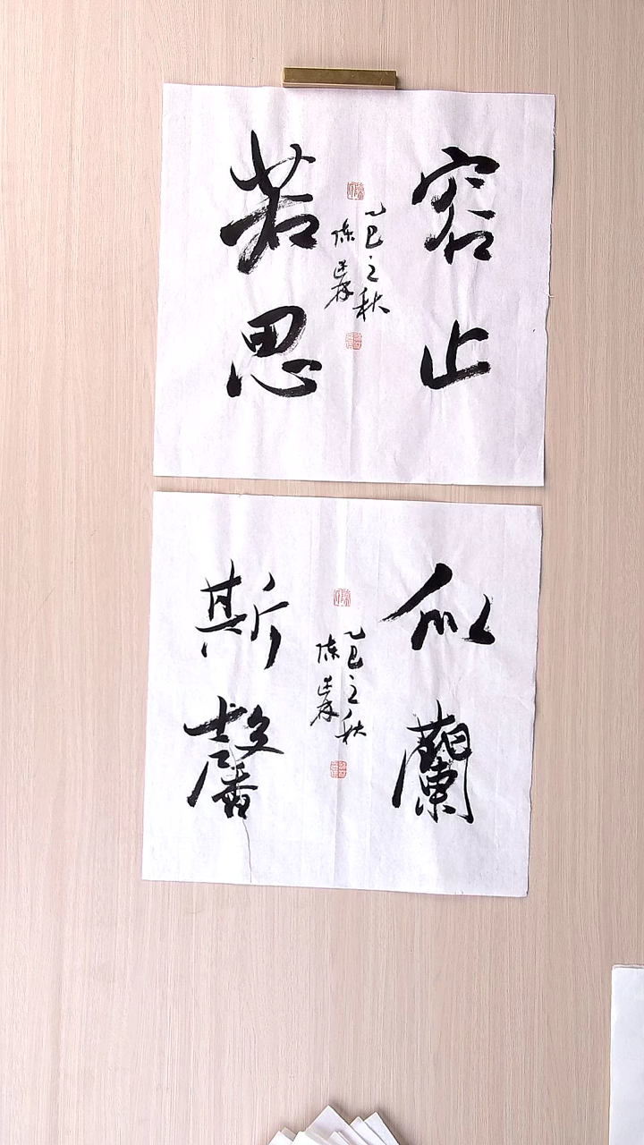 书法陈述林 山东青岛34*34